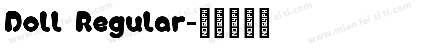 Doll Regular字体转换